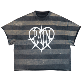 Washed Grey Stripes