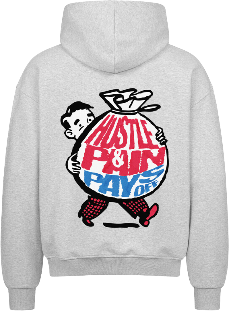'PAYDAY' Oversized Zipper