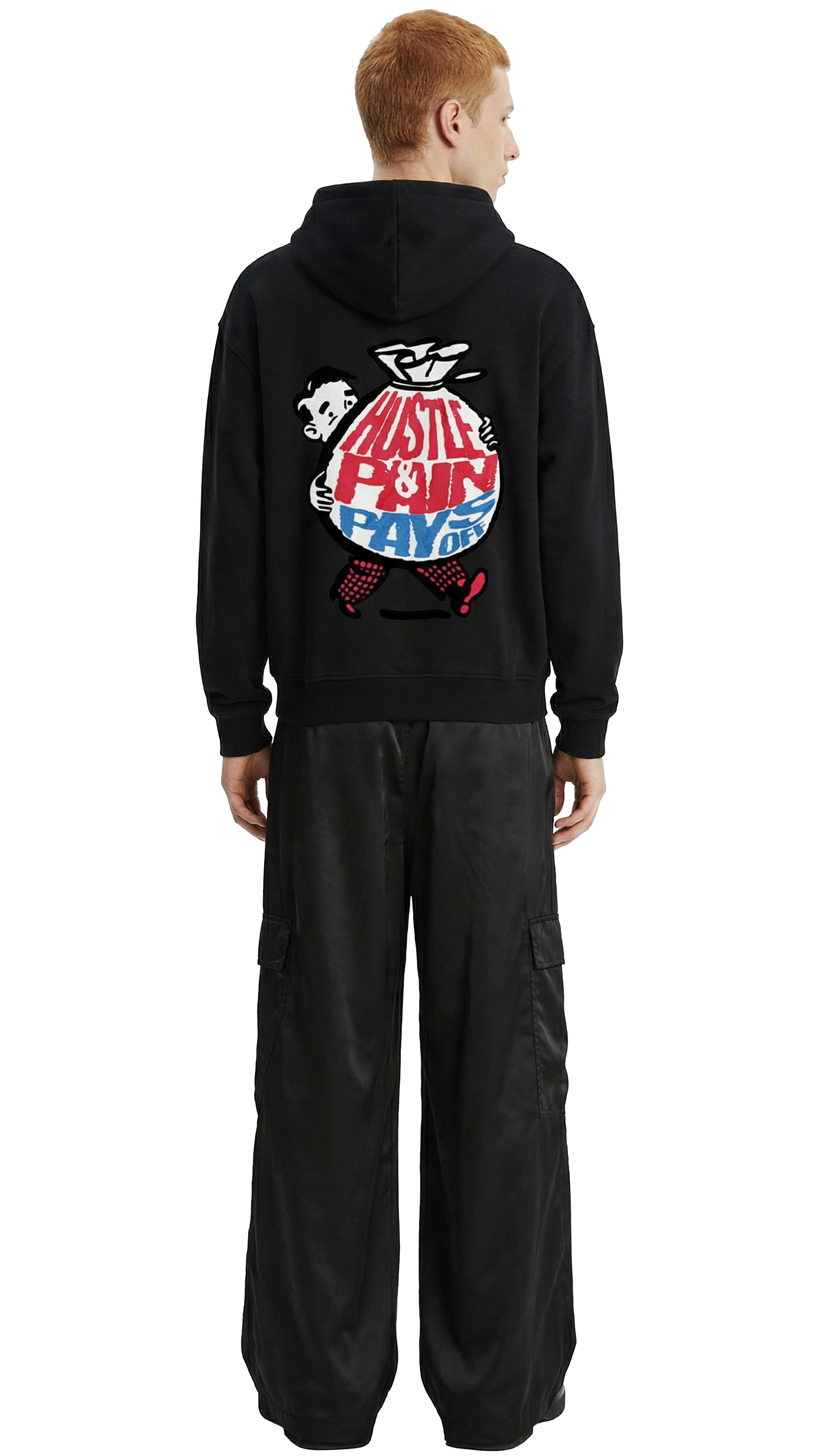 'PAYDAY' Oversized Zipper