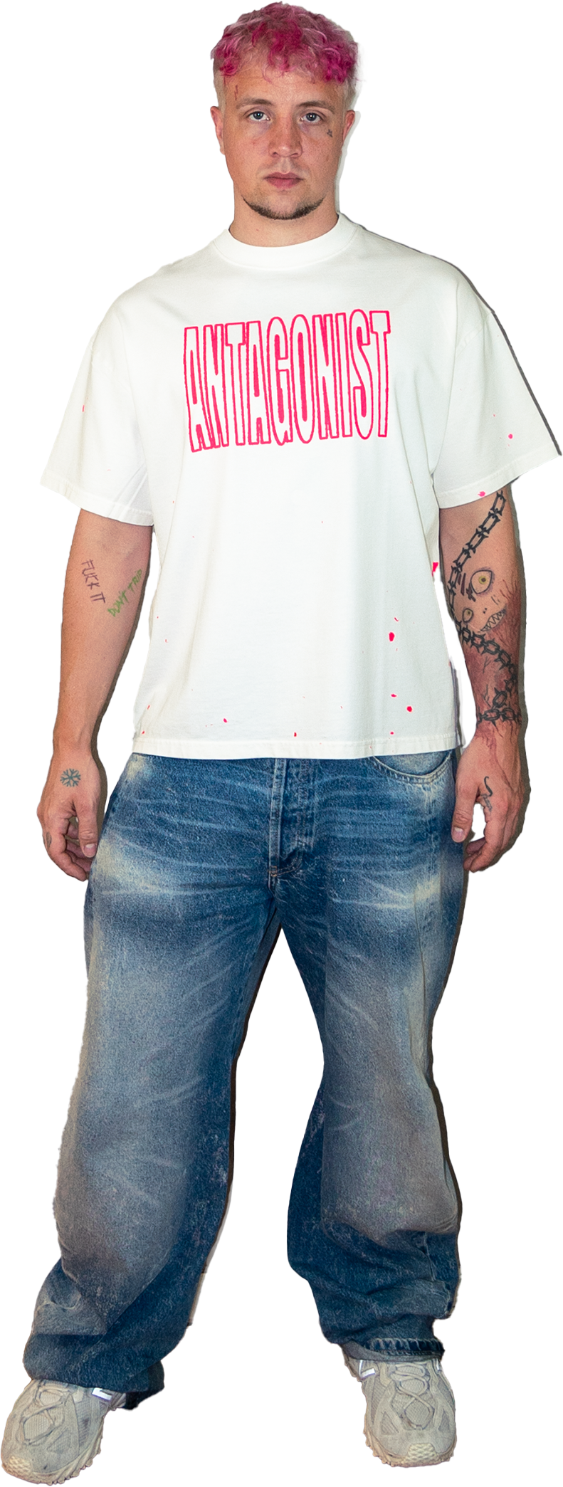 ANTAGONIST T-Shirt vorne #cardonly